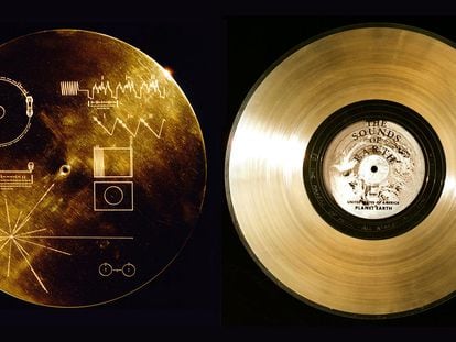 'Los discos de oro de las Voyager' (1977) tardarán 40.000 años en alcanzar la estrella más cercana a nuestro sistema solar.