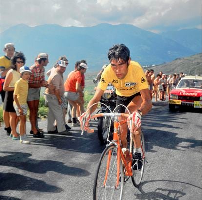 Luis Ocaña, durante la octava etapa del Tour de 1973.