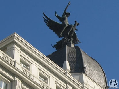 Edificio de la Unión y el Fénix en el número 32 de la Gran Vía de Madrid.