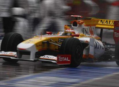 El piloto de Renault, durante la carrera en el Gran Premio de China