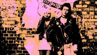 'Sid and Nancy' (Alex Cox, 1985).  Más que una pelicula rock o una crónica del punk, la historia de amor y tragedia entre Sid Vicious, el bajista de Sex Pistols y Nancy Spungen, groupie y compañera sentimental del músico, todo ello dentro de esa santa trinidad, sexo, drogas y rock and roll. Entre las secuencias más recordadas de la película la interpretación de Gary Oldman de 'My way' aunque entre la original y la copia, son muchos los que prefieren quedarse con la que realizó en su momento el músico desaparecido.