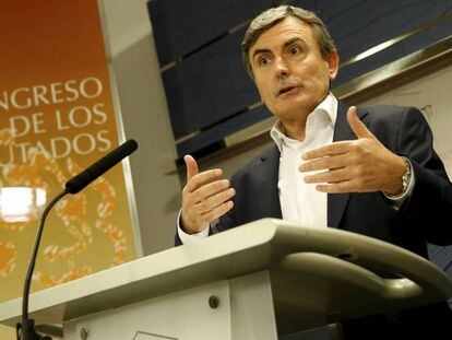 Pedro Saura, portavoz de Economía del PSOE en el Congreso.