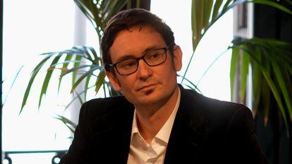Mathieu de Taillac, periodista francés a cargo del taller de corresponsalía freelance.