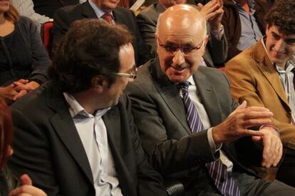 Josep Rull i Josep Antoni Duran Lleida.