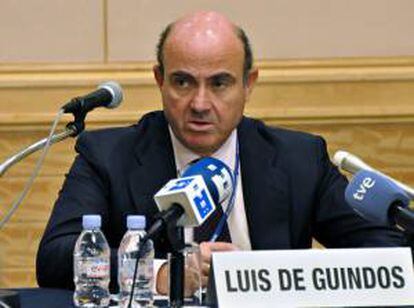 El ministro de Economía español, Luis De Guindos. EFE/Archivo