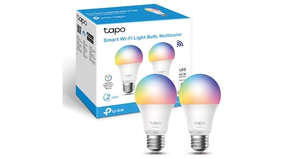 Juego de bombillas LED inteligentes Tapo, de TP-Link.