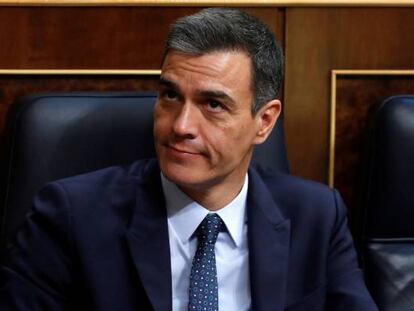 El candidato socialista a la presidencia del Gobierno, Pedro Sánchez.