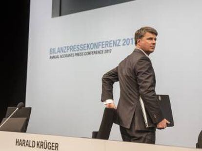 Harald Kr&uuml;ger es presidente de BMW Group desde el 13 de mayo de 2015.