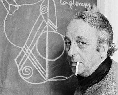 Louis Althusser (1918-1990), fotografiado en 1978 en París.