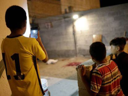 Domicilio de Ciudad Juárez donde los periodistas de NatGeo realizaban la entrevista 