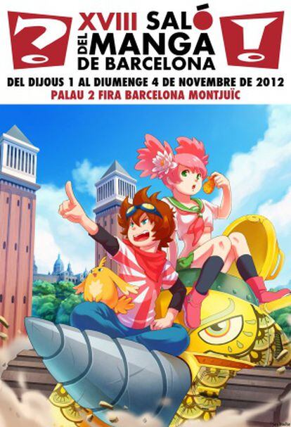 El Comité Organizador del XVIII Salón del Manga ha escogido la ilustración de la joven dibujante gallega Susana Broullón como cartel del certamen