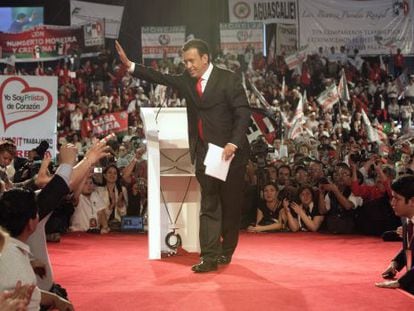 El exgobernador de Coahuila, Humberto Moreira, en 2011