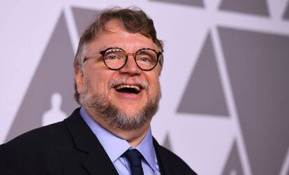 El director Guillermo del Toro en la gala de nominados de los Premios Oscar en febrero en California.