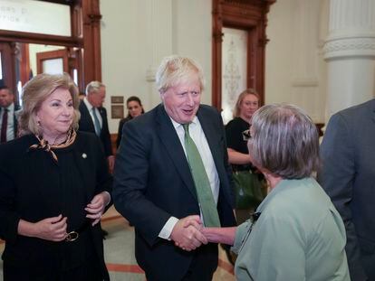Boris Johnson visita este martes el Senado de Texas (EEUU), en la capital del estado, Austin