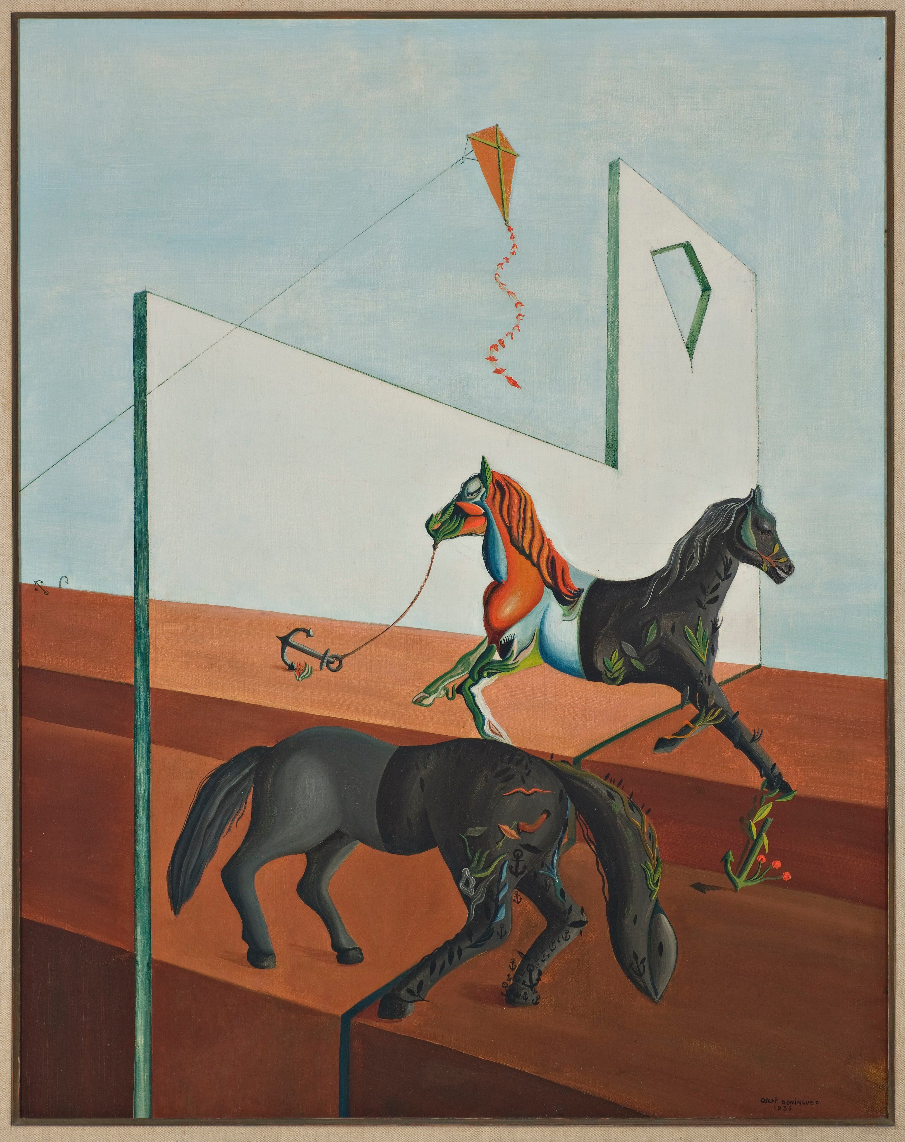 'Le dimanche' (1935). Colección Óscar Domínguez