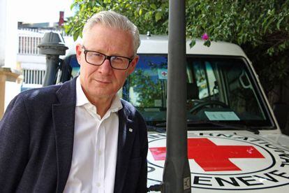 Christoph Harnisch, delegado del Comité Internacional de Cruz Roja en Colombia.