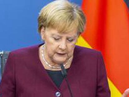 La canciller alemana, Ángela Merkel.
