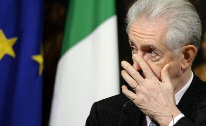 El primer ministro italiano, Mario Monti.