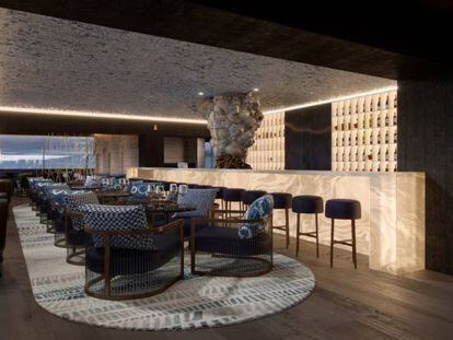 Interior del hotel Nobu en Barcelona, vendido por Selenta al fondo ASG por 80 millones.