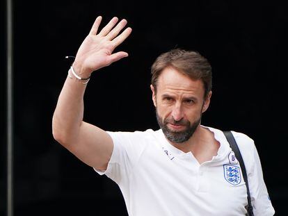 Gareth Southgate deja el hotel de concentración este lunes.