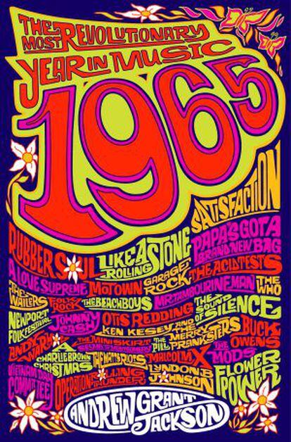 Portada del libro '1965 The Most Revolutionary Year in Music'.