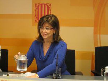 La consejera de Educación de la Generalitat, Irene Rigau.