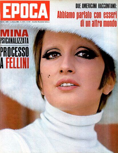 La cantante en una portada de 1966.
