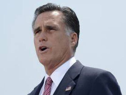 En la imagen, el virtual candidato presidencial republicano en EE.UU., Mitt Romney. EFE/Archivo