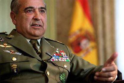 El ex jefe del Estado Mayor del Ejército Alfonso Pardo de Santayana.