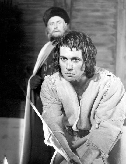  Jon Finch en el &#039;Macbeth&#039; (1971), de Roman Polanski.