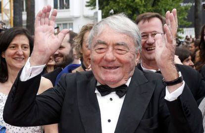 El director y productor Claude Lanzmann acude a la proyecci&oacute;n de su filme &#039;El &uacute;ltimo de los injustos&#039;.