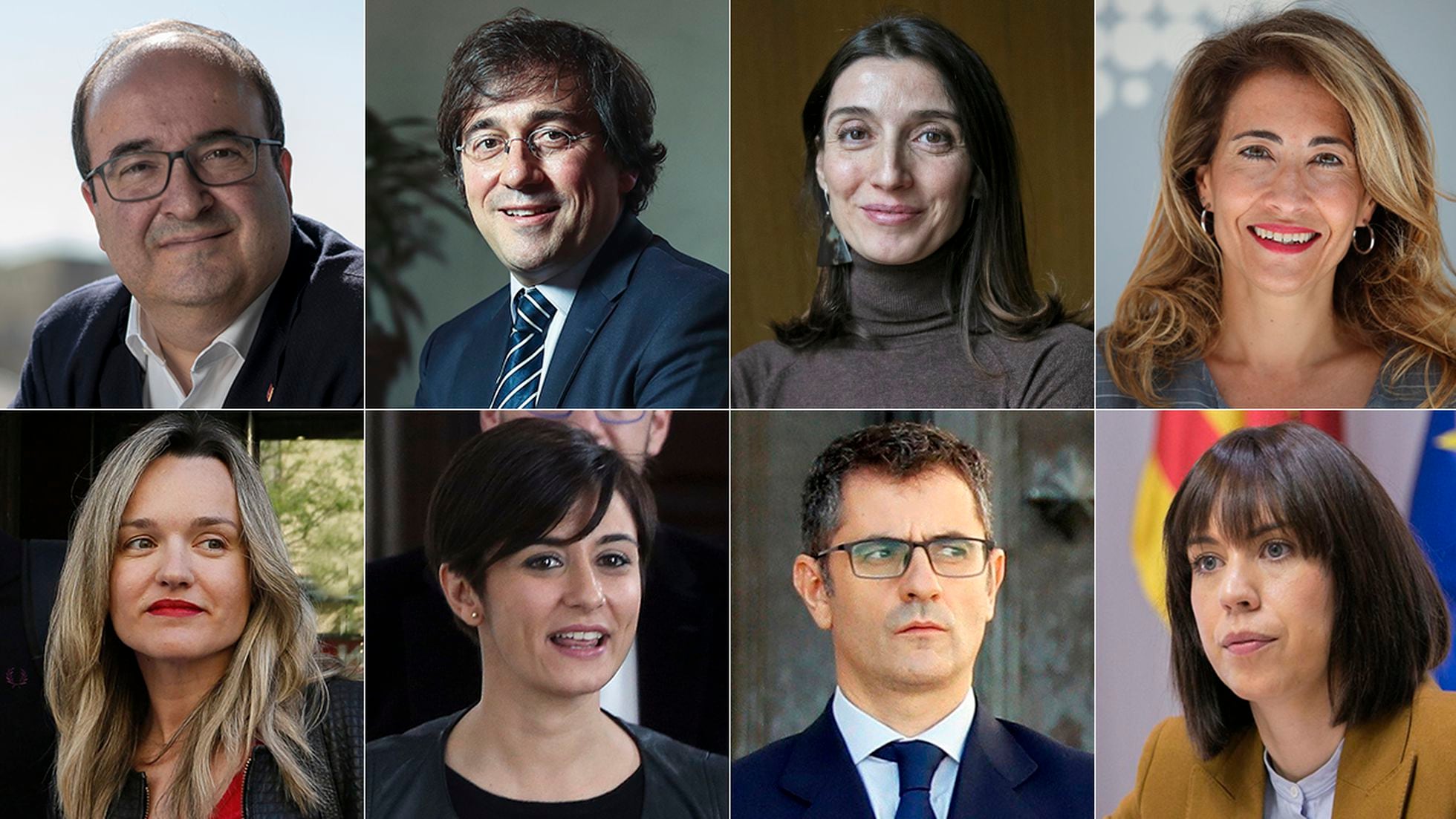 Los perfiles de los nuevos ministros del Gobierno de Pedro Sánchez
