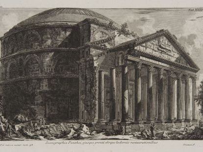 Un grabado de Piranesi