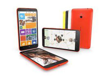 El nuevo Lumia 1320 con una pantalla de 6 pulgadas.