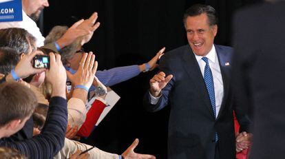 Romney celebra desde Massachussets.