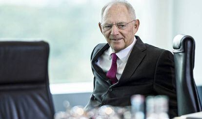 El ministro alemán de finanzas, Wolfgang Schäuble.