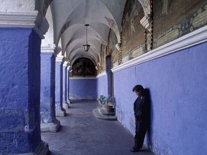 Claustro del convento de Santa Catalina, en Arequipa.