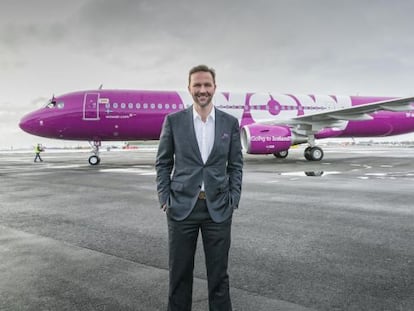 Skúli Mogensen, fundador, CEO y único propietario de la aerolínea islandesa WOW Air.