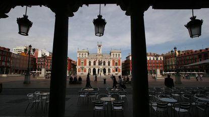 Valladolid, plaza Mayor. 