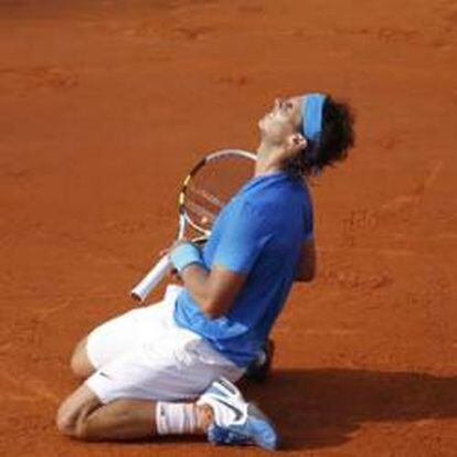 Rafa Nadal, tras ganar el Roland Garros de 2011