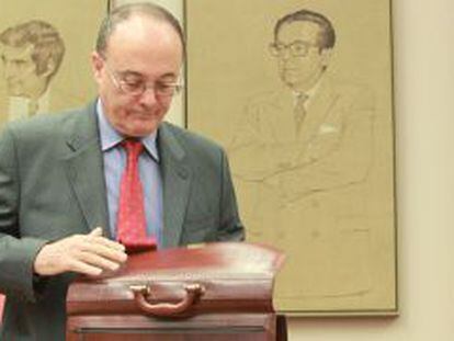 Luis Maria Linde, gobernador del Banco de Espa&ntilde;a.
