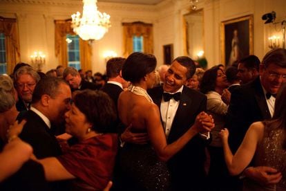 22 de febrero de 2009, bailando en el Governor's Ball