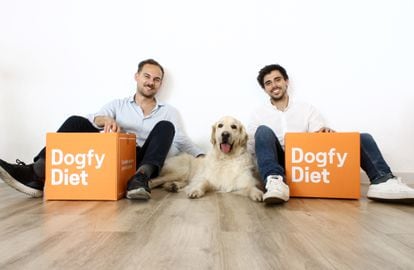 Sergi Font (izquierda) y Gonzalo Noy, fundadores de Dogfy.