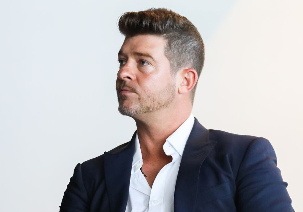 Auge E Interminable Ca Da De Robin Thicke El Cantante Que Ha Pasado Siete A Os Sin Sacar Disco