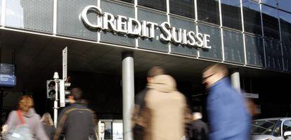 Sucursal de Credit Suisse en Basilea. 