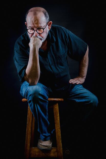 Silvio Rodríguez posa para una fotografía en La Habana el 3 de abril de 2019.