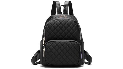 Cinco mochilas negras para mujer estilosas y resistentes