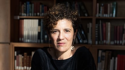 Elsa Dorlin, fotografiada el 2 de febrero en su casa de Marsella.