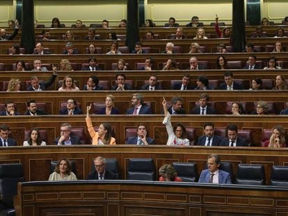 El Pleno del Congreso de los Diputados el pasado día 10. 