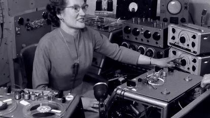 Daphne Oram, una de las pioneras a las que recuerda 'Sisters With Transistors'.